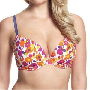 Cleo by Panache Neve Multicolor Plunge T-shirt Bra